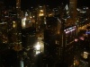 Chicago - Blick aus dem Willis Tower auf die Stadt bei Nacht