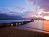 Hanalei Pier bei Sonnenuntergang - copyright: HTA