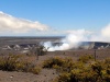 Dampf zeugt von vulkanischer Aktivität des Halema\'uma\'u Kraters
