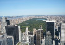 Blick vom Rockefeller Center, der Aussichtsplattform Top Of The Rock