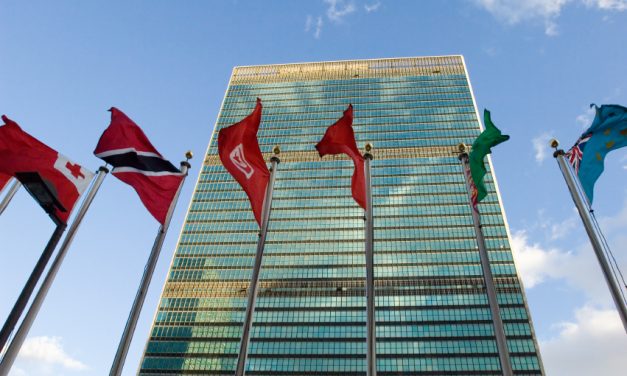 Hauptquartier der United Nations in New York