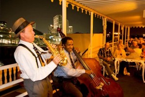 Live Jazz Band, Creole Queen, New Orleans
