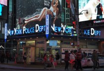 Polizeiwache am Times Square