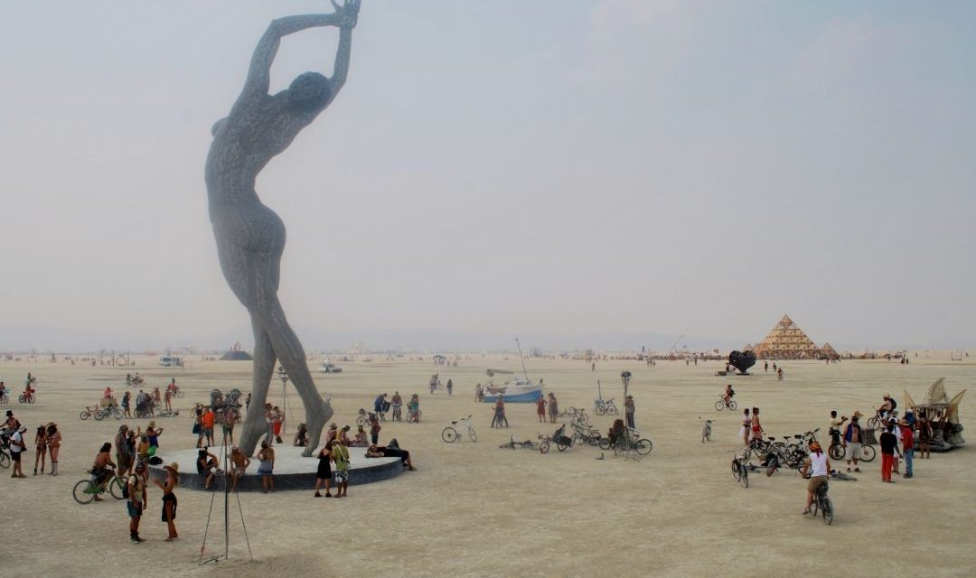 Burning Man Festival im Black Rock Desert in Nevada