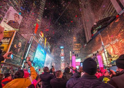 Silvester am Times Square - credit Julienne Schaer, NYC & Company