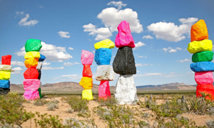 Die 7 Magic Mountains in Nevada: Leuchtende Oase in der Wüste