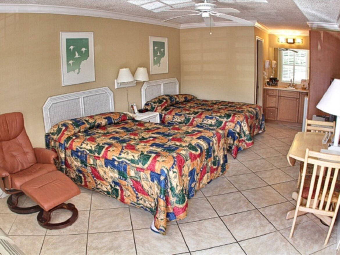 Zimmer mit Doppelbetten