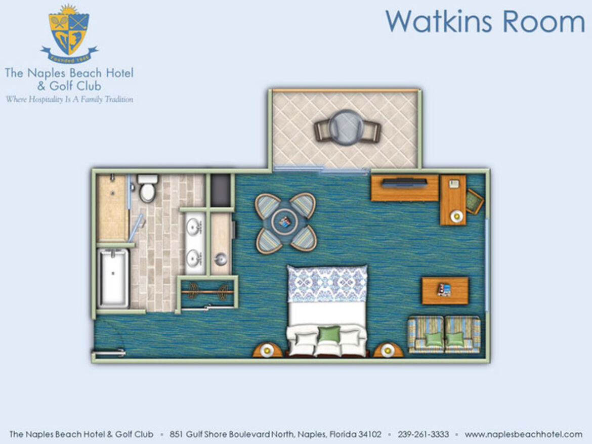 Watkins Zimmer - Grundriss