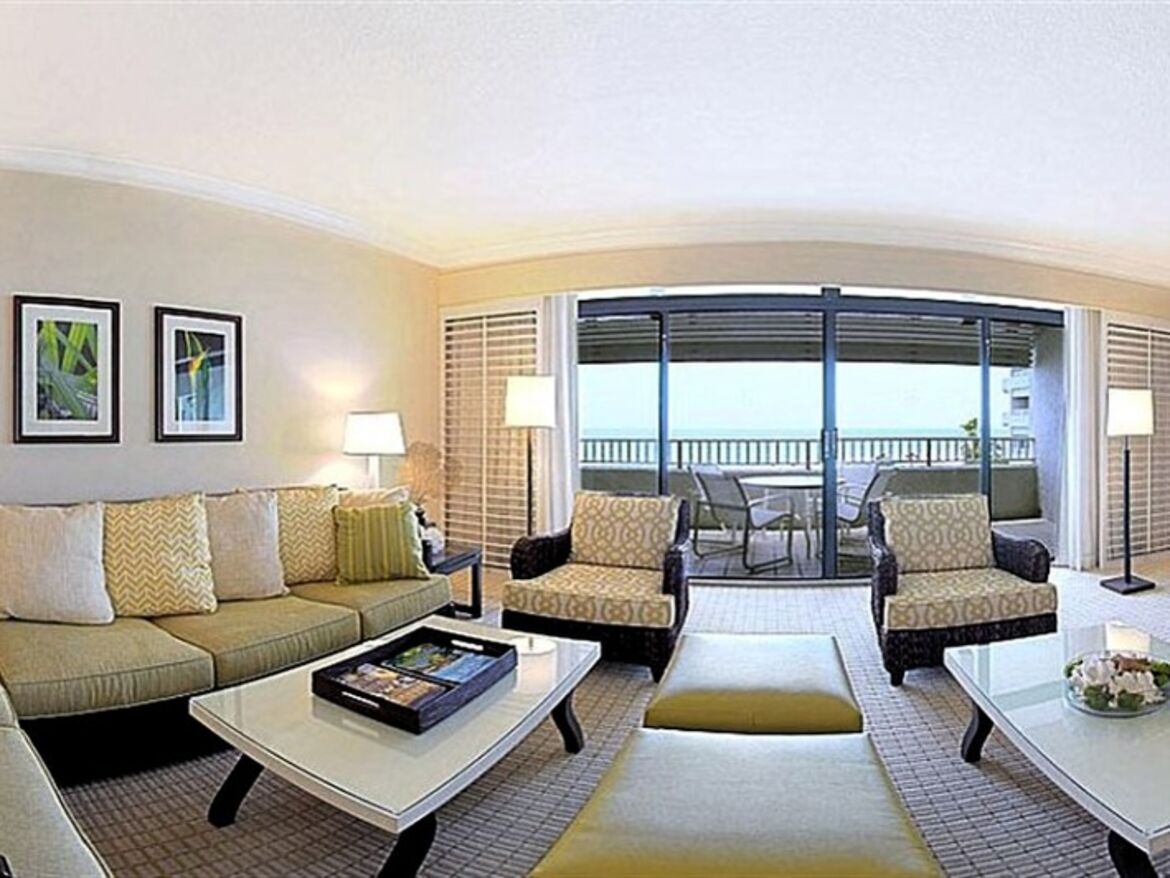 Suite mit 2 Schlafzimmern und Beach View
