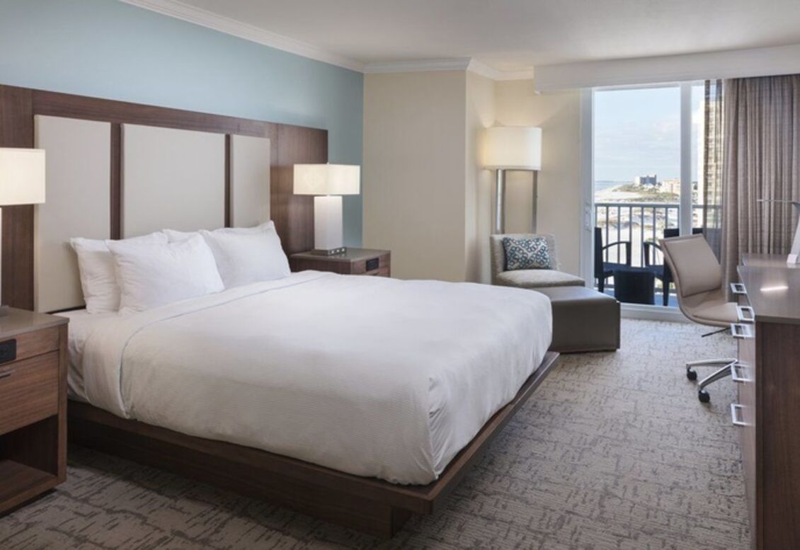 Gulf View Zimmer mit King-Size-Bett