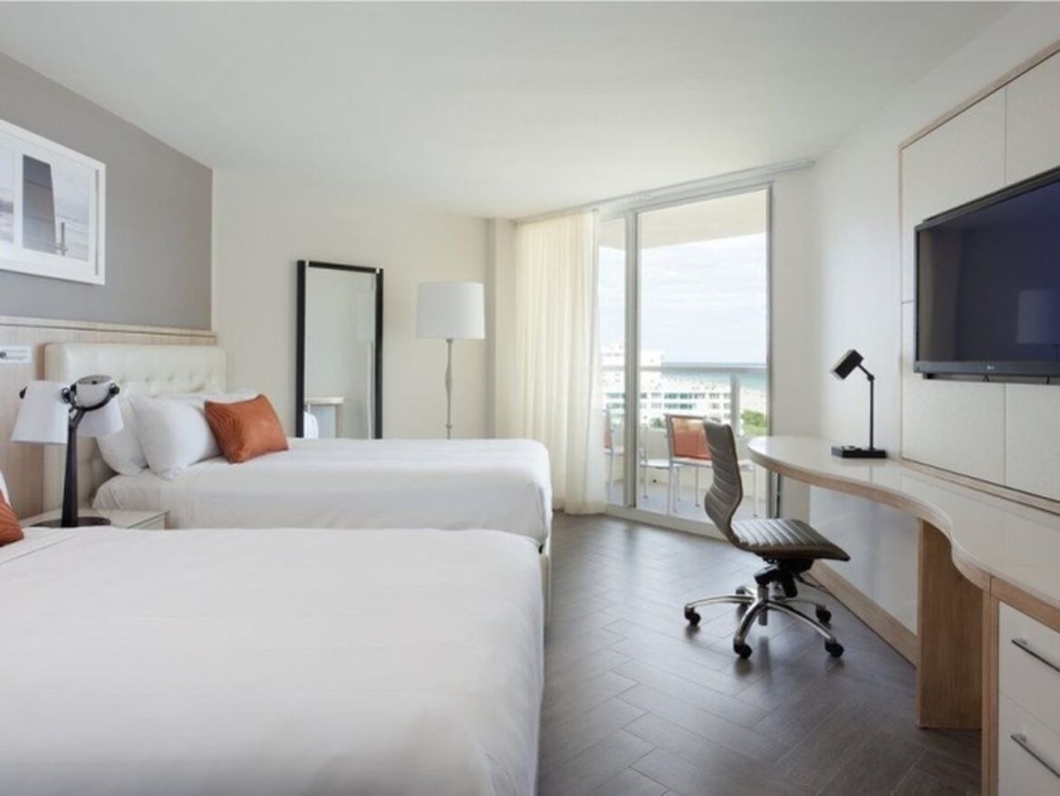 Ocean View Zimmer mit Doppelbetten