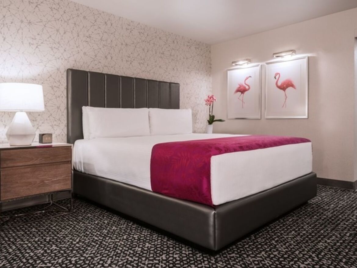 1 King-Bett, Nichtraucher (Flamingo Room)