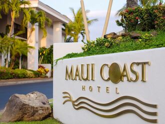 maui coast hotel schild