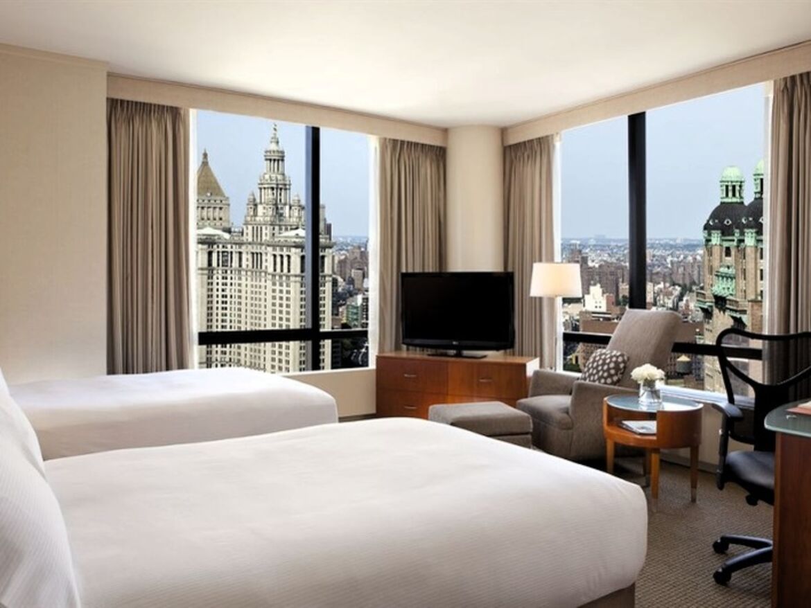 Deluxe City View Zimmer mit Doppelbetten