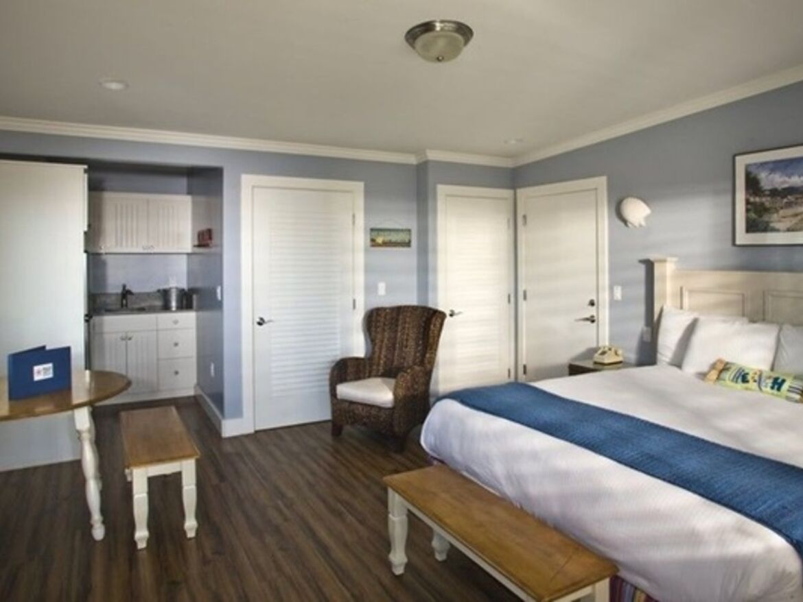 Ocean View Zimmer mit Veranda und King-Size-Bett