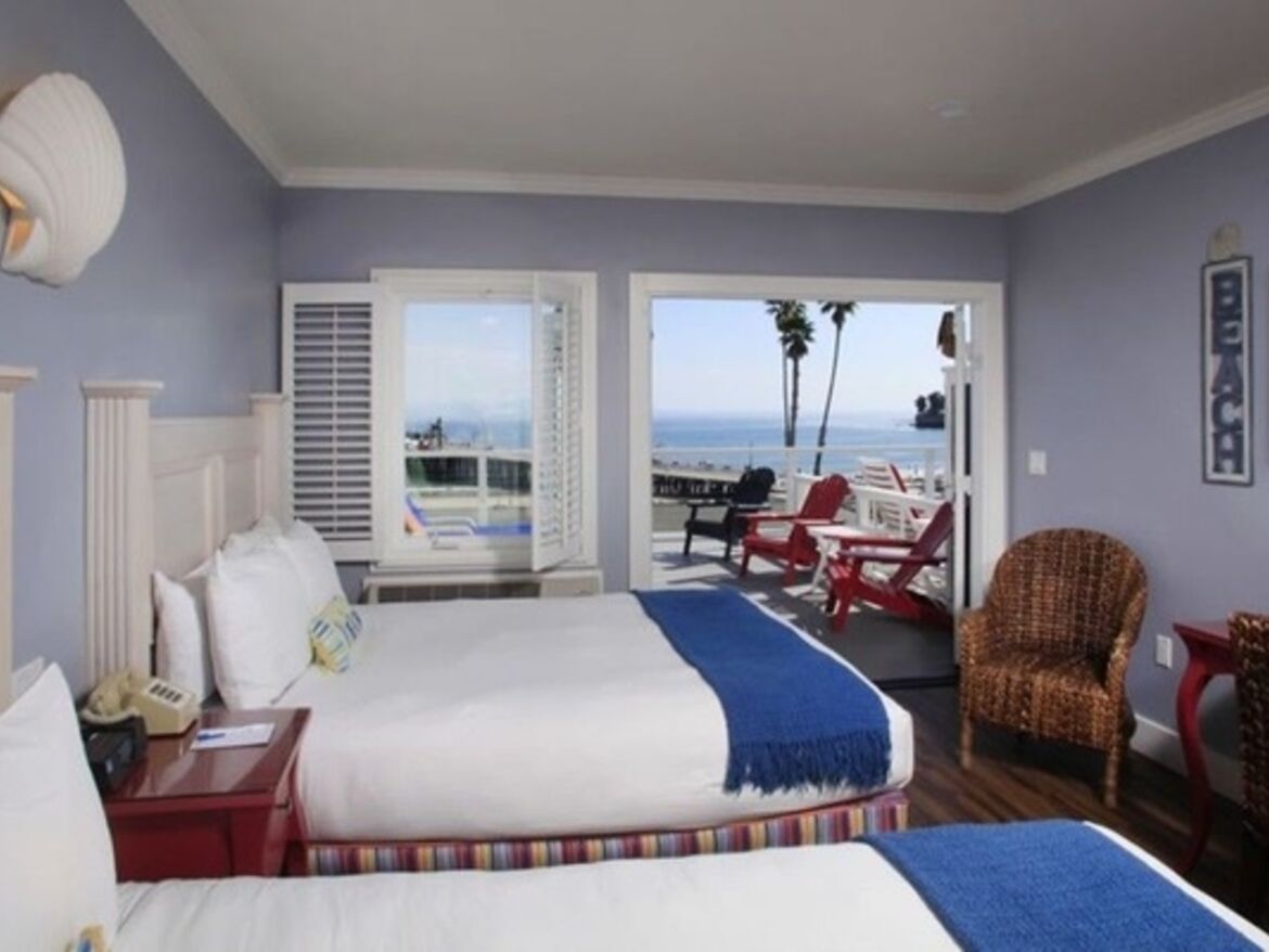 Ocean View Sundeck Zimmer mit Queen-Size-Betten