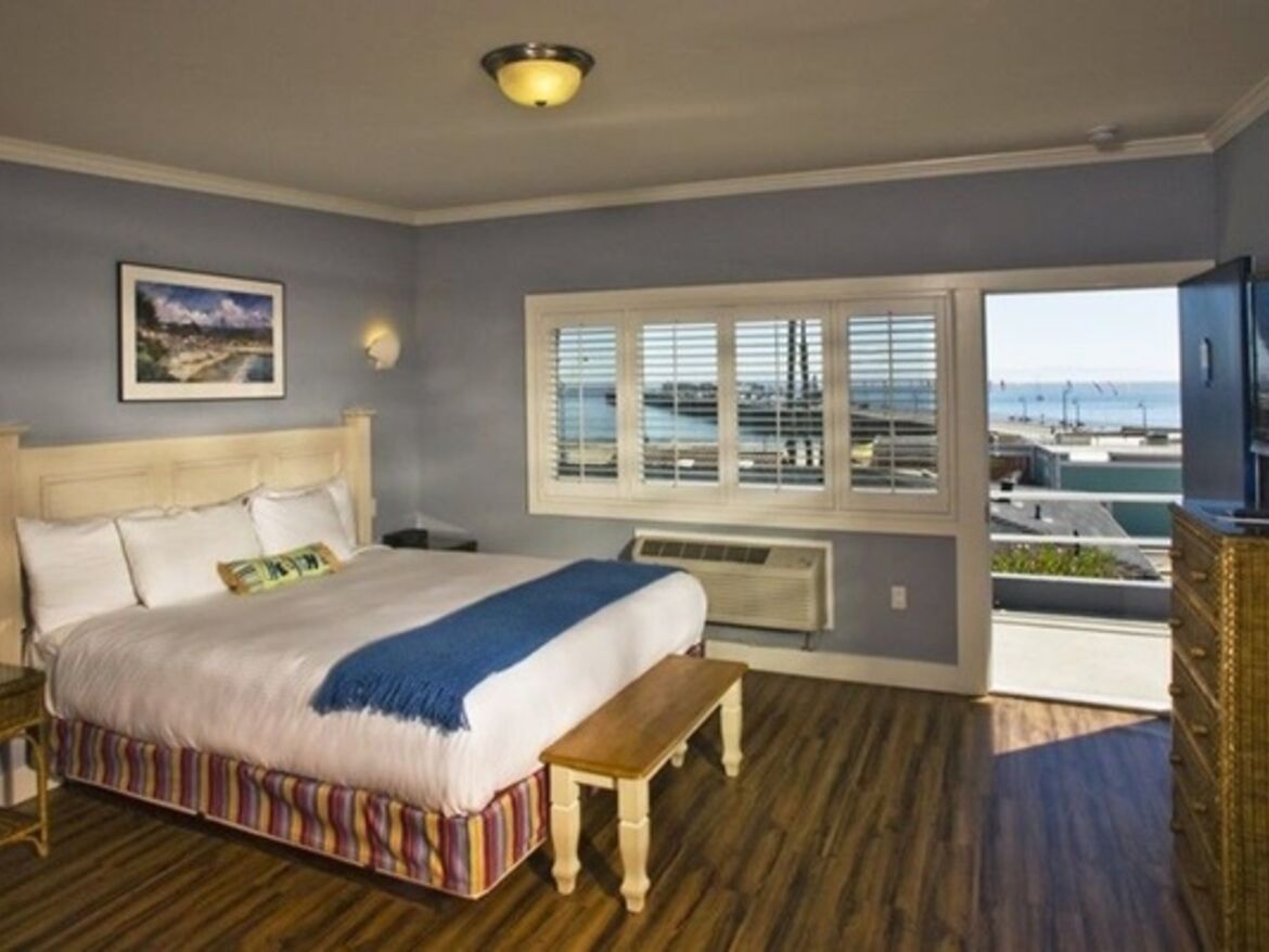 Ocean View Zimmer mit Veranda und King-Size-Bett