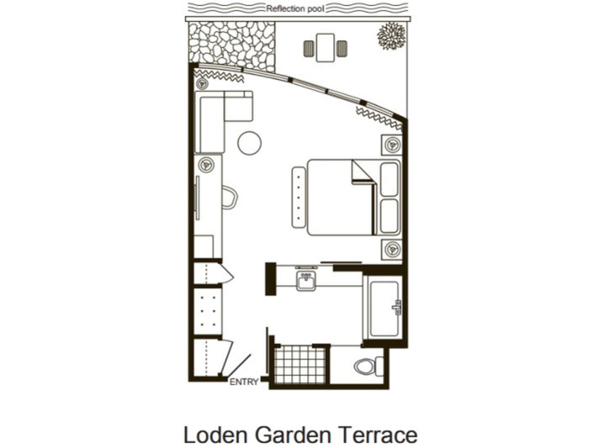 Garden Terrace Zimmer