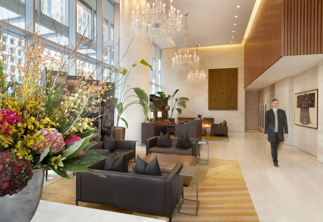 Shangri-La Hotel Vancouver Lobby 2