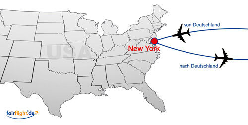 Flugreise New York