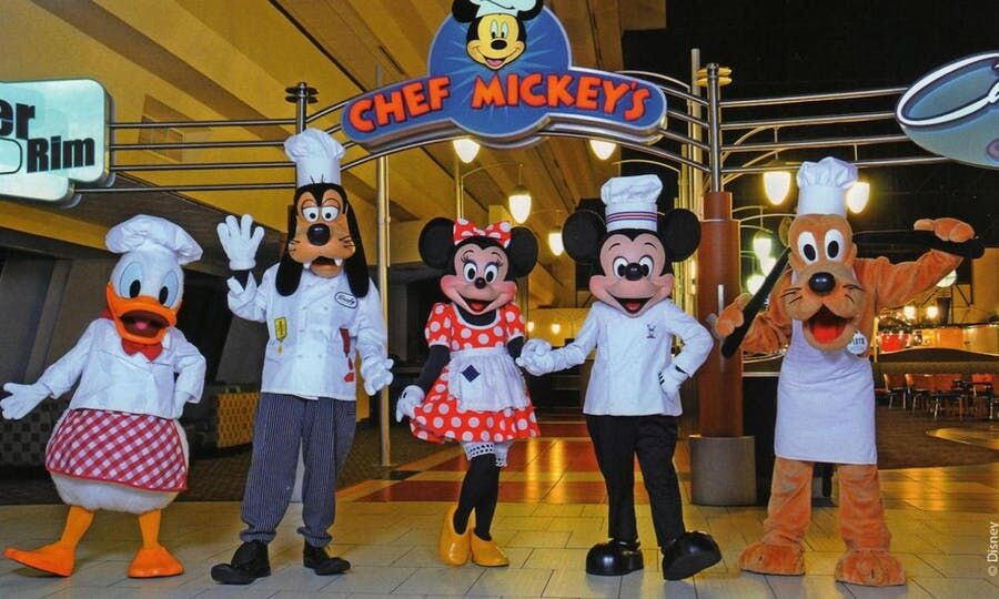 Abendessen mit Mickey Mouse und Freunde